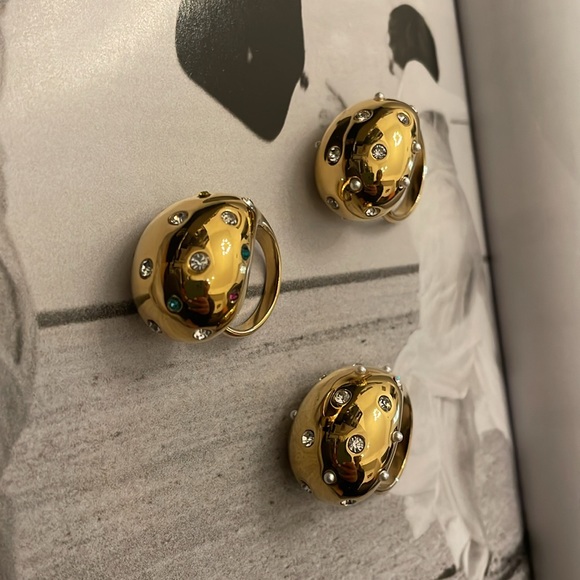 Chunky gold rings - Picture 3 of 7